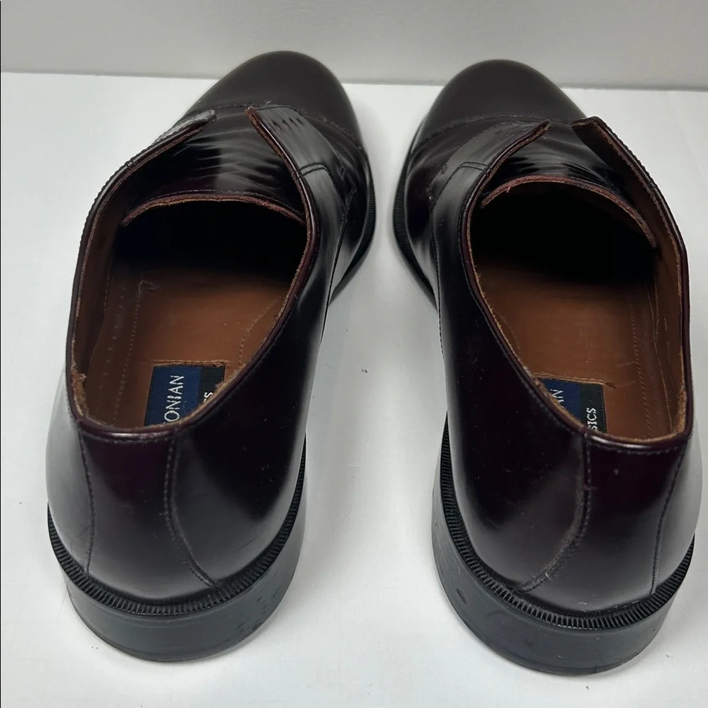 Bostonian Classics 20398 First Flex Men's Oxford Leather Shoes - Dark Burgundy